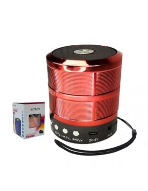 Parlante Portátil Aitech Ai 8130 Bluetoot + Fm Luz Led